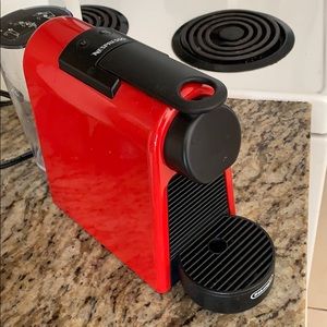 Nespresso Essenza Mini Espresso Machine - Red